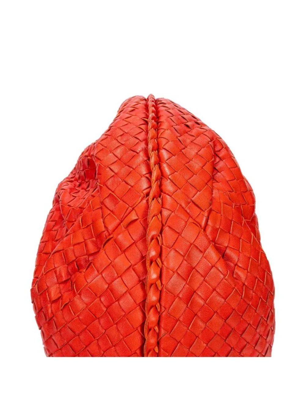 Bottega Veneta Large Hobo Red Intrecciato Leather